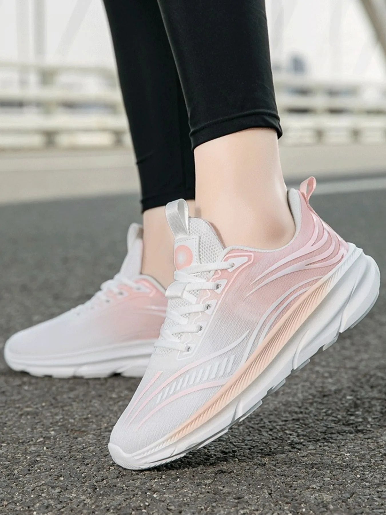 Gradient Colorful Breathable Athletic