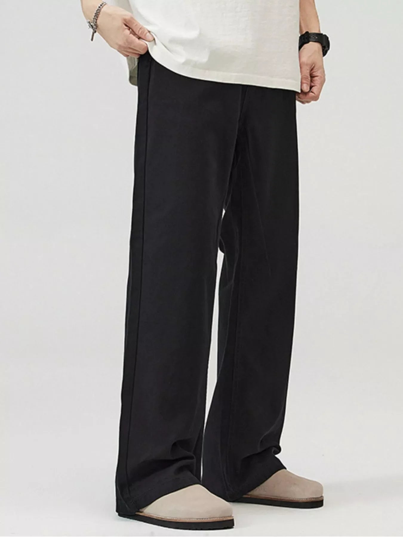 Men's Full Size Wide Leg Jeans Plus Size