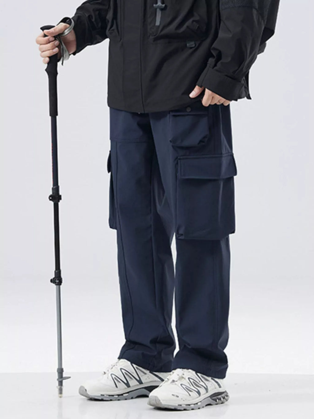Men's Full Size Drawstring Wide Leg Pants Plus Size