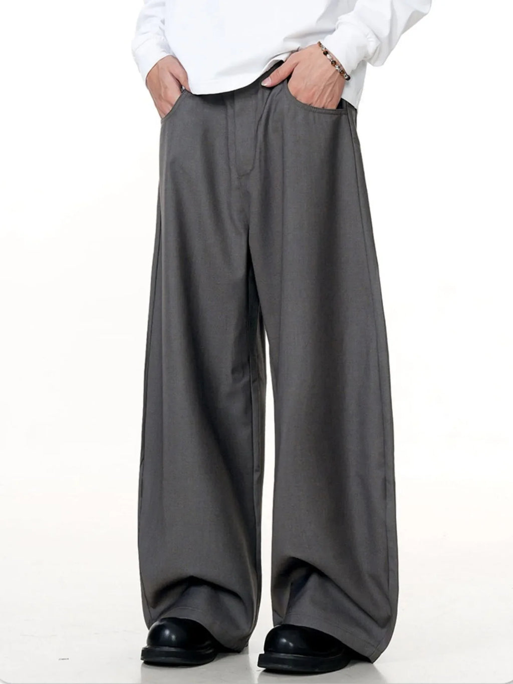 Men's Wide Leg Relaxed Fit Casual Pants