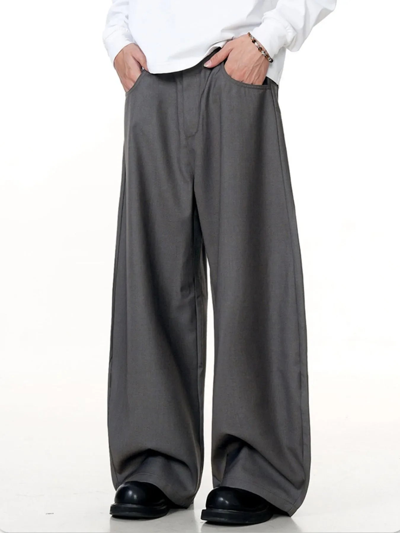 Men's Wide Leg Relaxed Fit Casual Pants