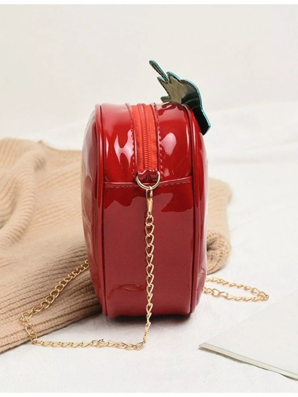 Strawberry Shaped Crossbody Bag