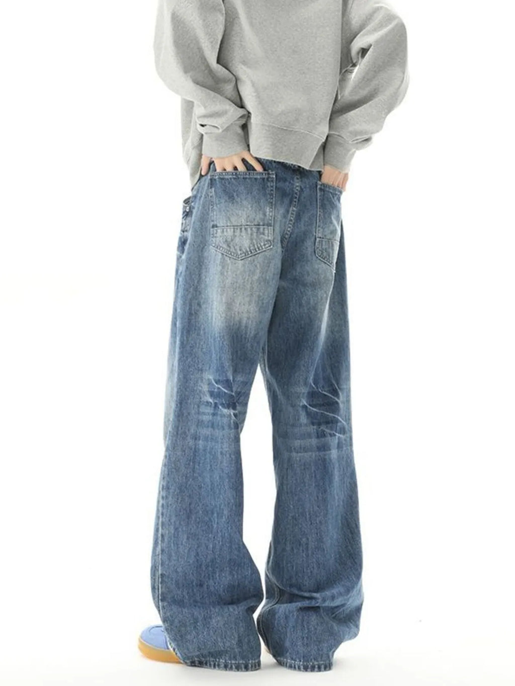 Men's Wide Leg Jeans