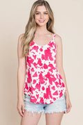 BOMBOM Animal Print Cami