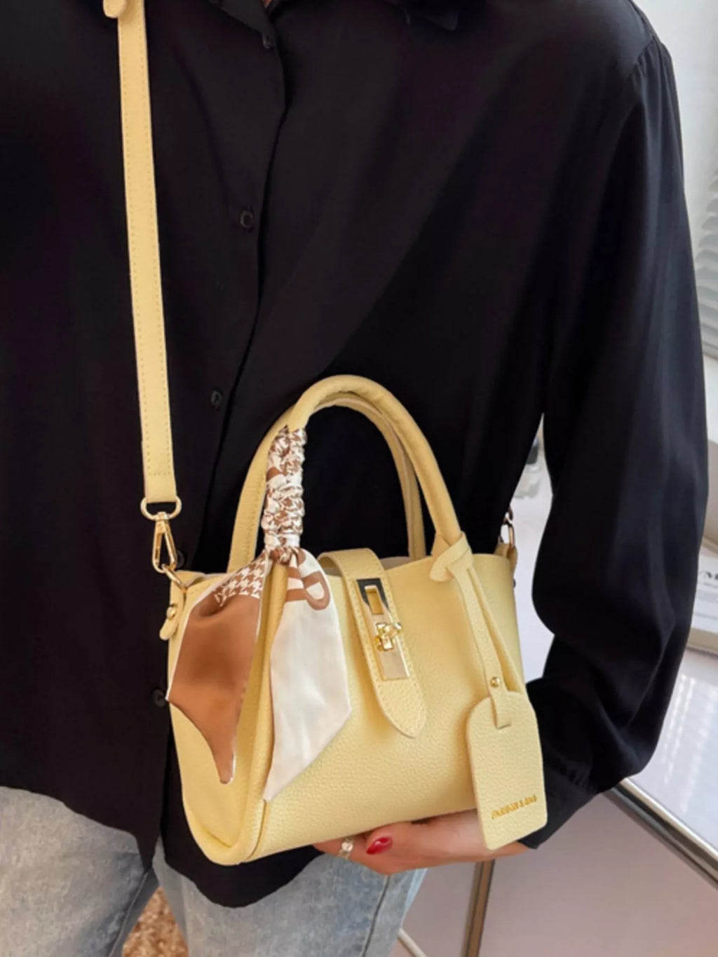 PU Leather Mini Crossbody Bag