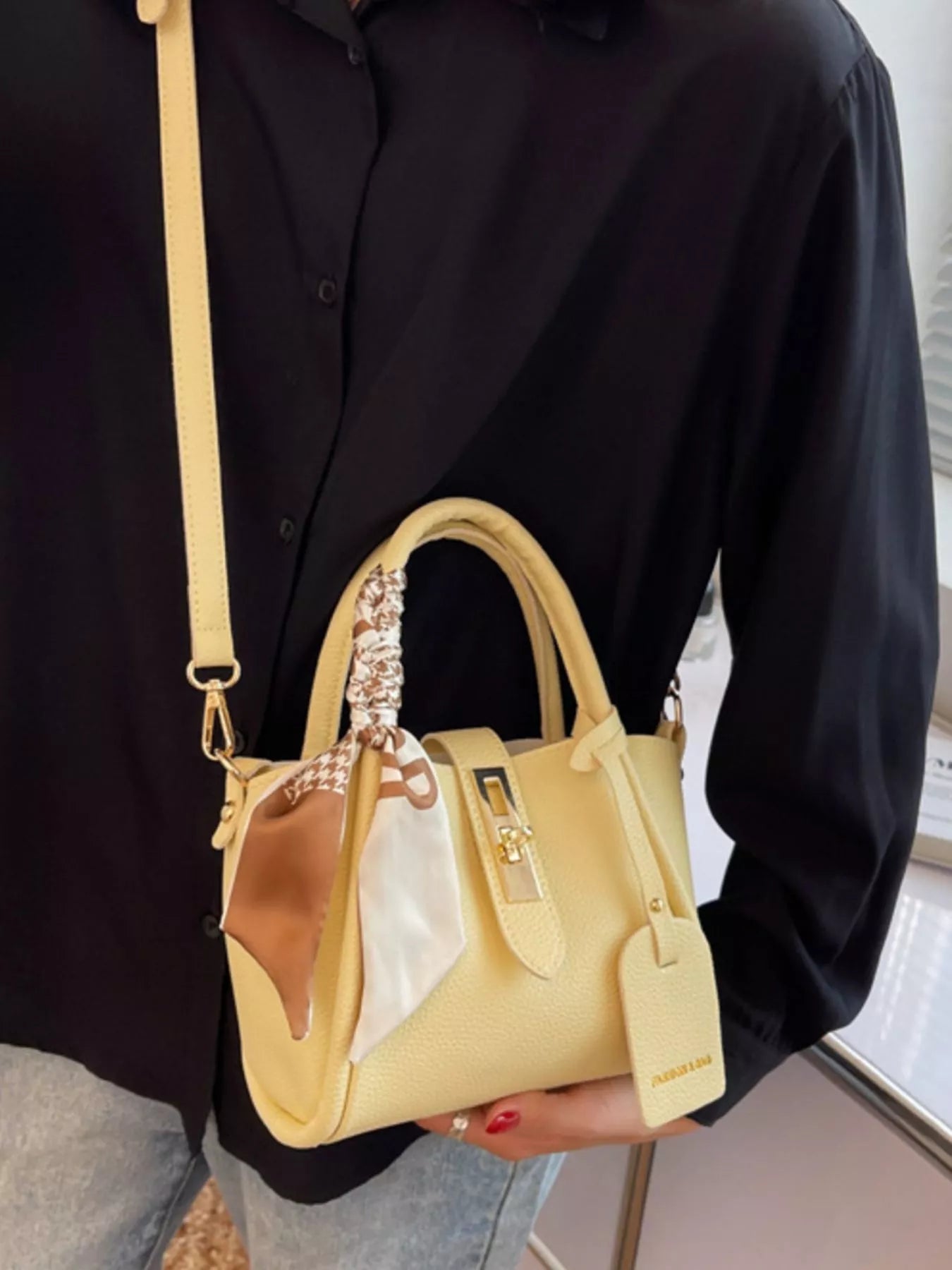 PU Leather Mini Crossbody Bag