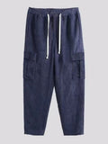 Men's Full Size Drawstring Jogger Pants Plus Size