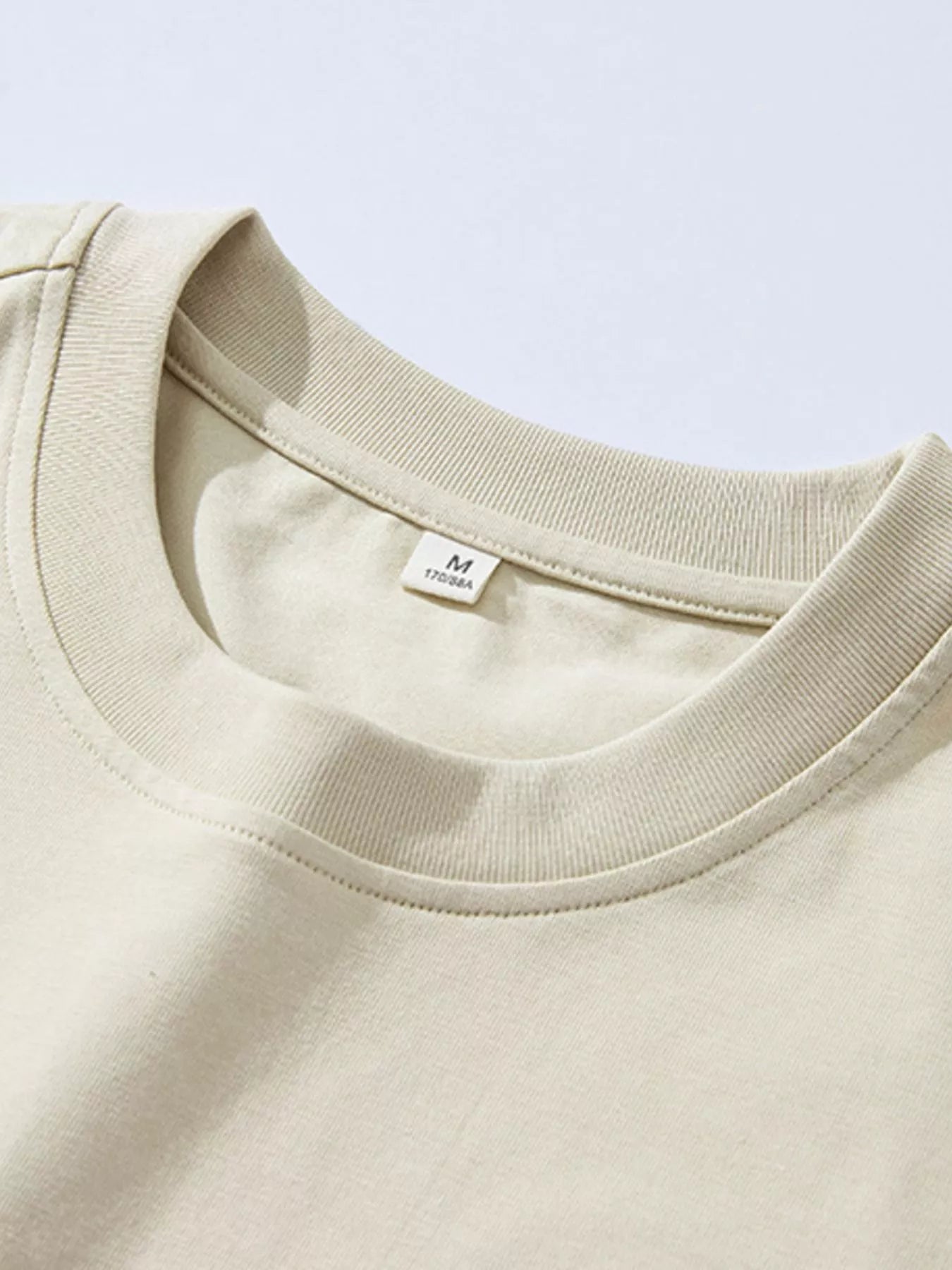 Men's Plus Size Round Neck Short Sleeve T-Shirt