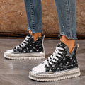 Lace Up Platform Sneaker
