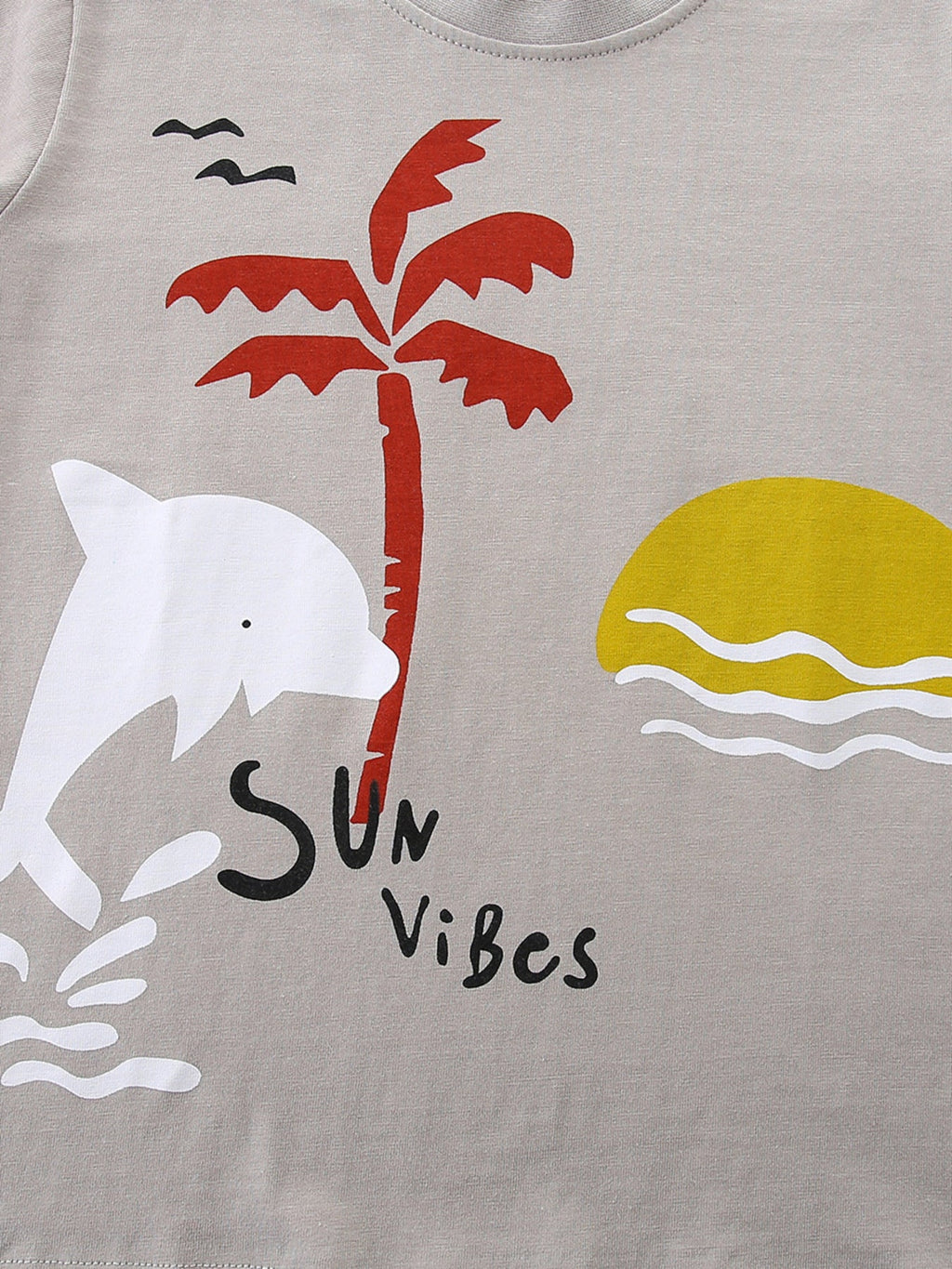 Children's Sun Vibes Graphic Short Sleeve Tee