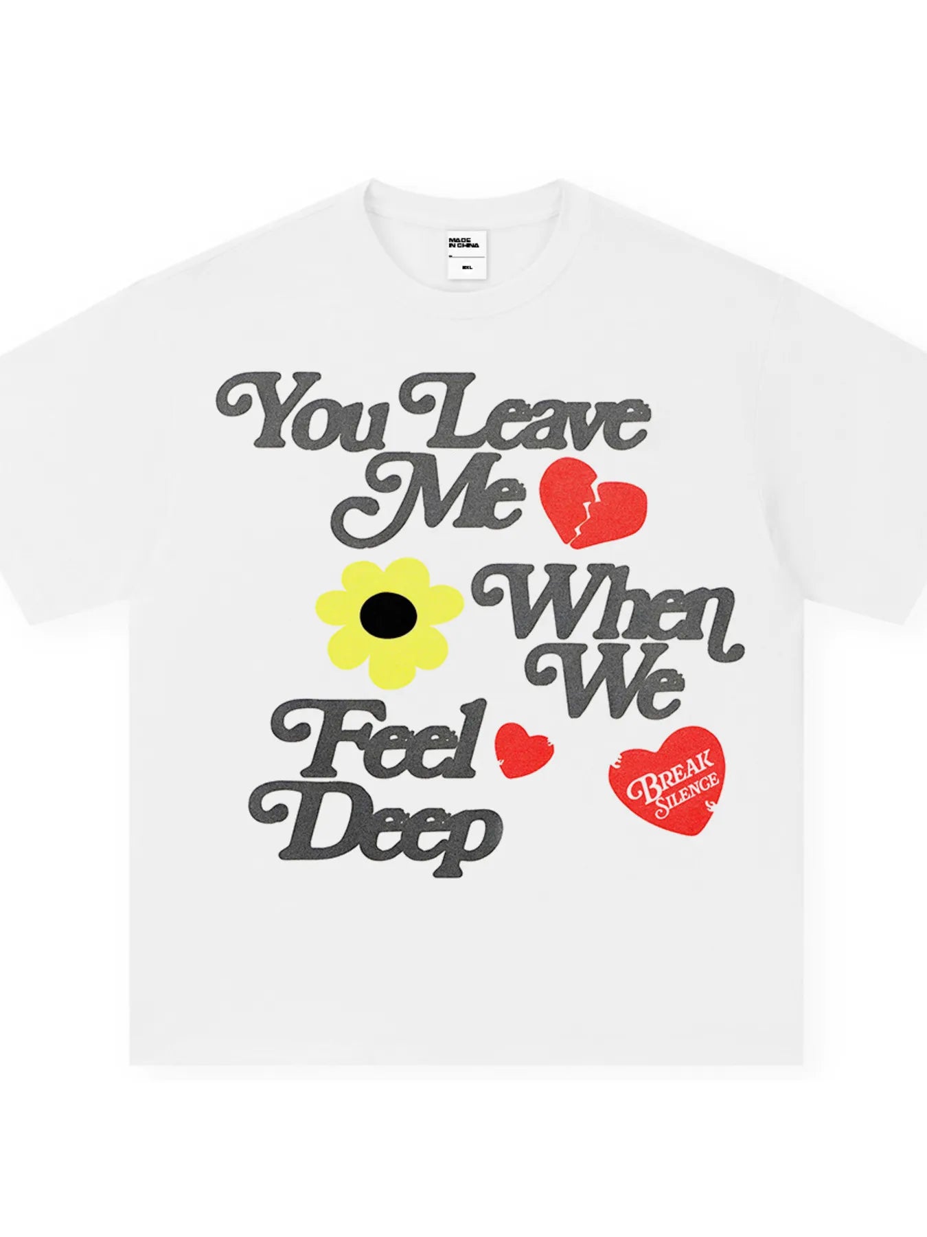 Men's Letter Graphic Round Neck T-Shirt
