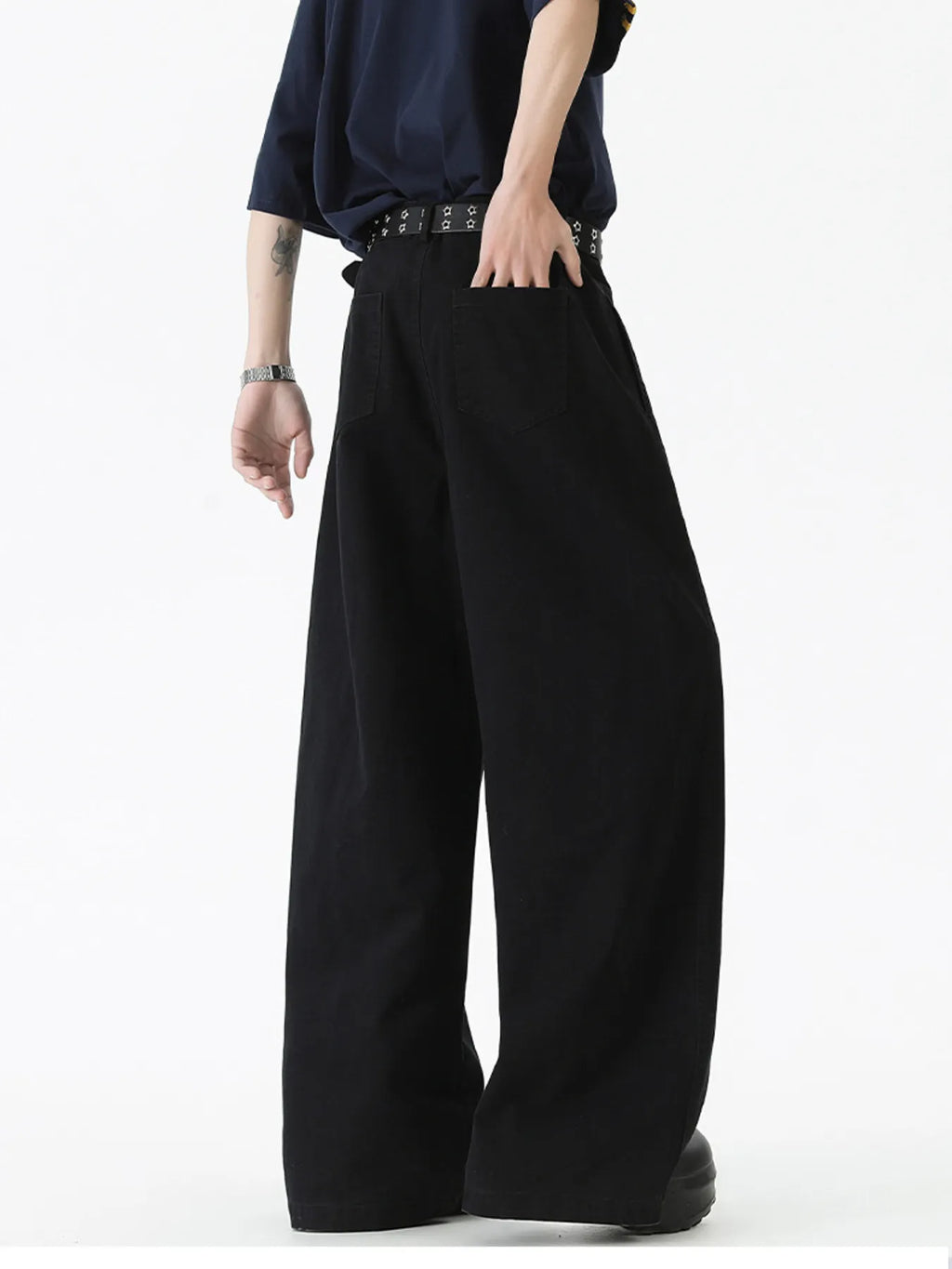 Men's Wide Leg Jeans