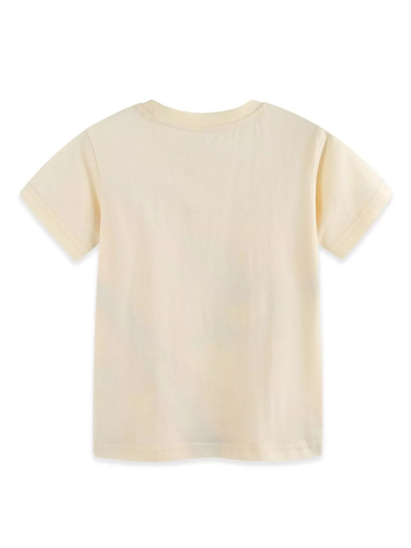 Children's Rainbow Unicorn Graphic Round Neck T-Shirt