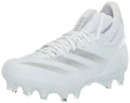 adidas Unisex Adizero Impact American Football Sneaker White/Silver Metallic/White 7 US Men