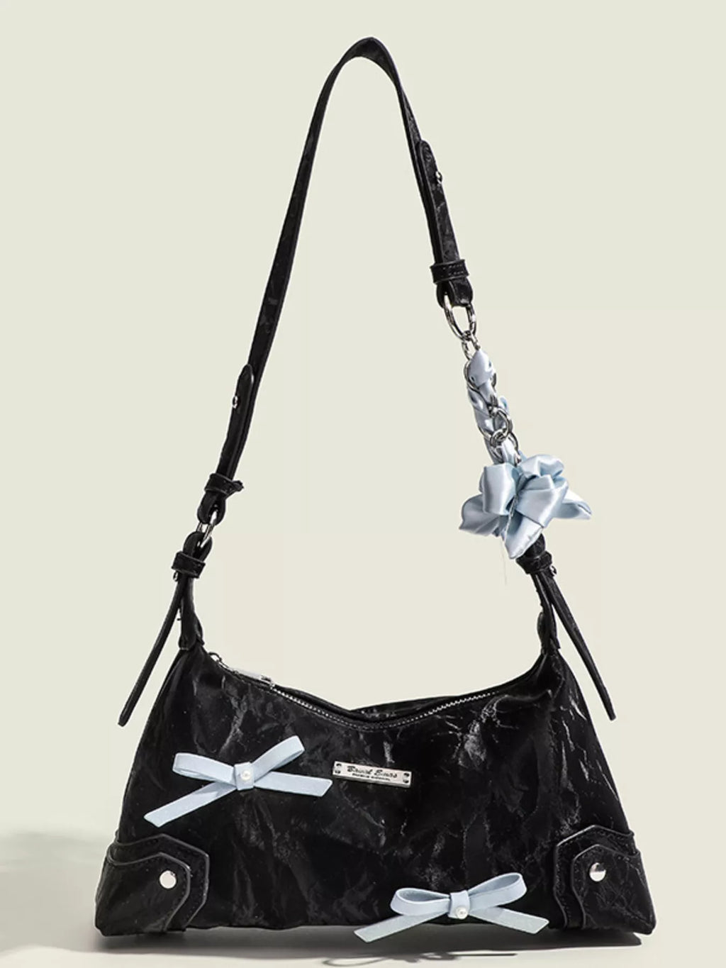 Bow Decor Shoulder Bag