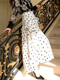 Polka Dot Ruffle Skirt