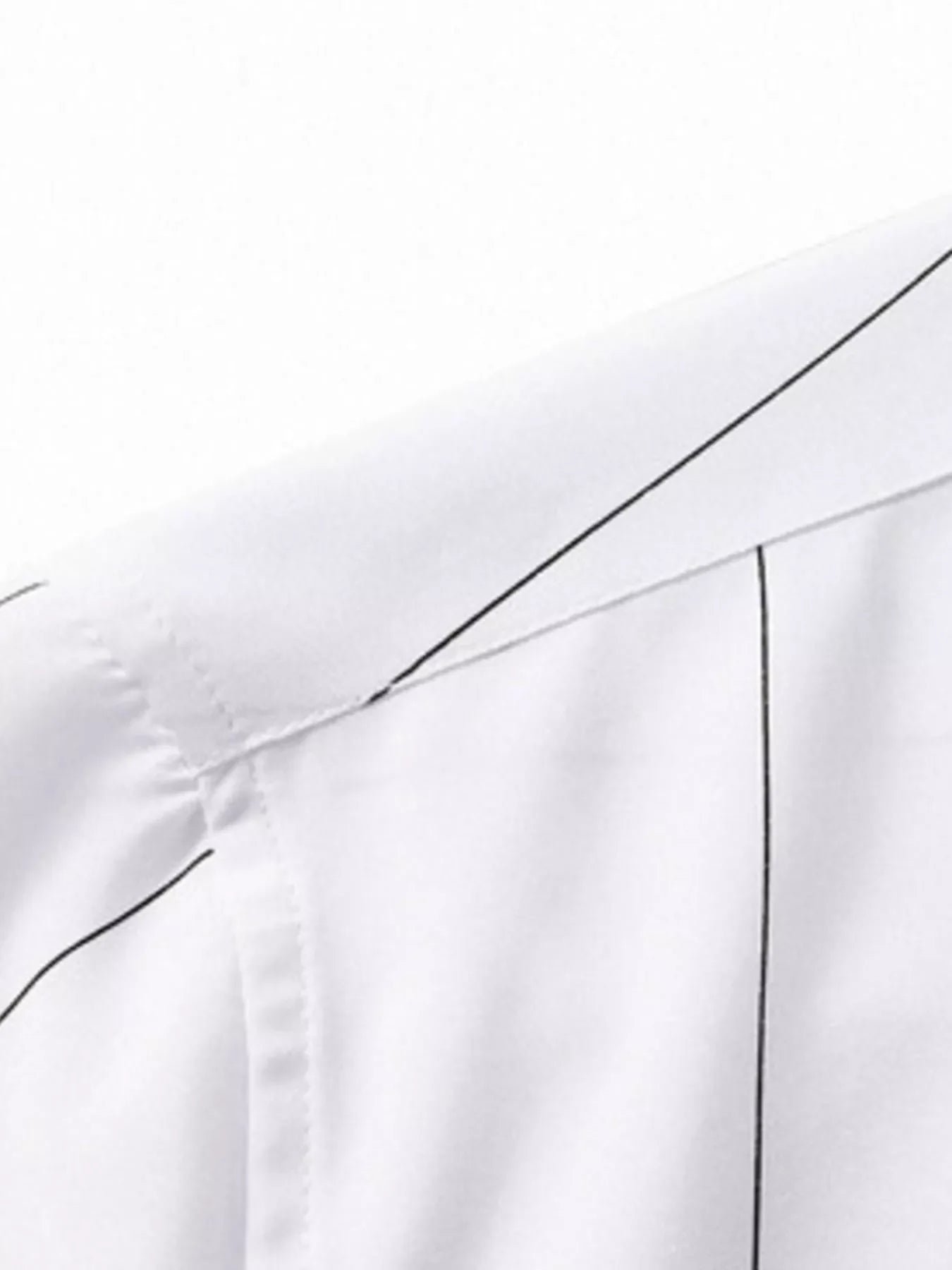 Men's Plus Size Stripe Button-Down Shirt