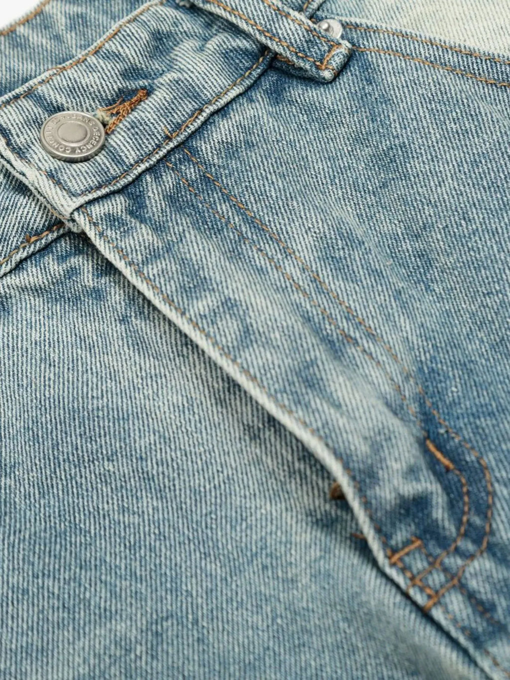 Men's Washed Wide Leg Baggy Jeans