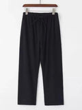 Men's Plus Size Wide Leg Pants