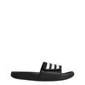 adidas Unisex Adilette Comfort Adjustable Slides Sandal Black/White/Black 13 US Men