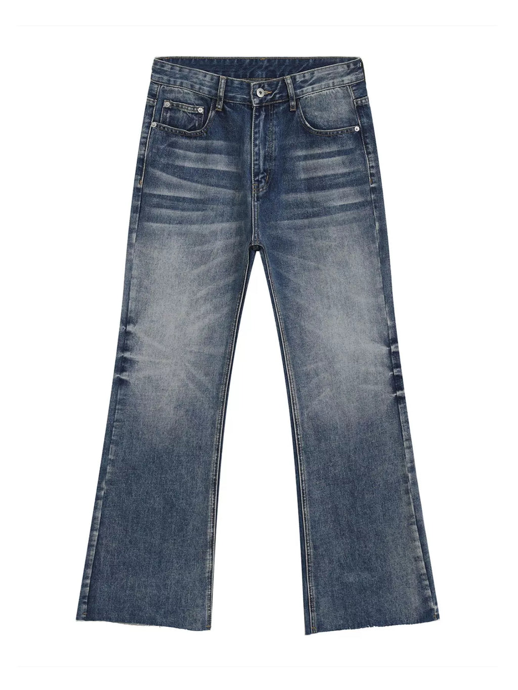 Men's Vintage Wash Flare Jeans