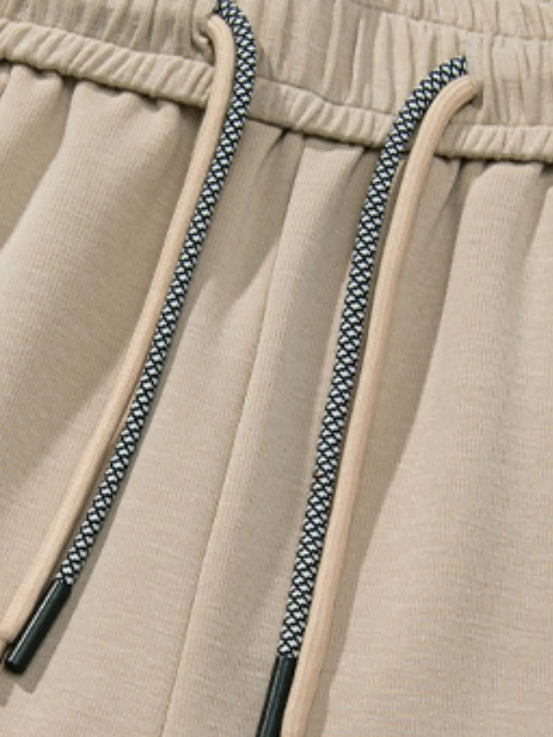 Men's Plus Size Drawstring Wide Leg Pants