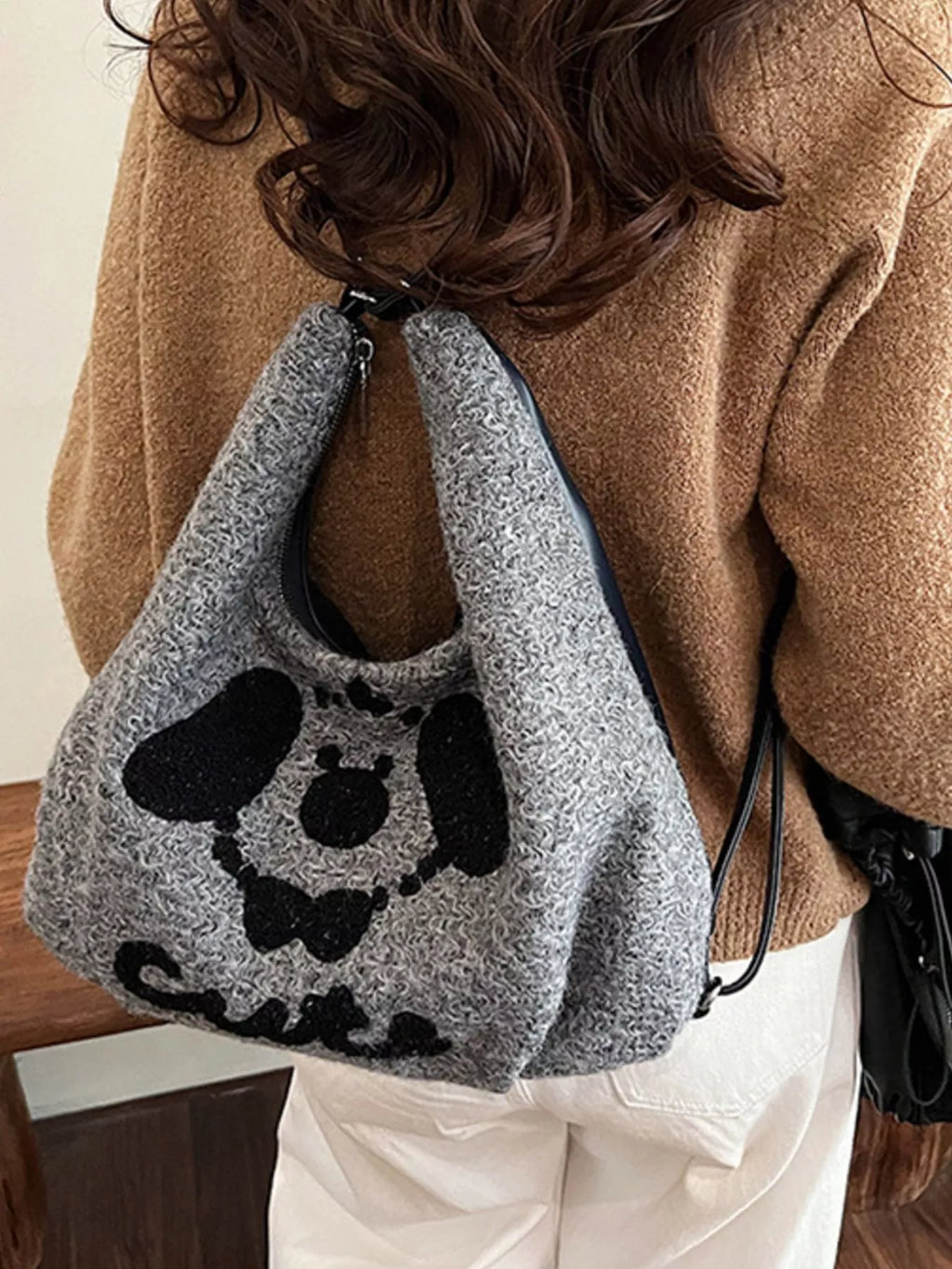 Dog Convertible Handbag