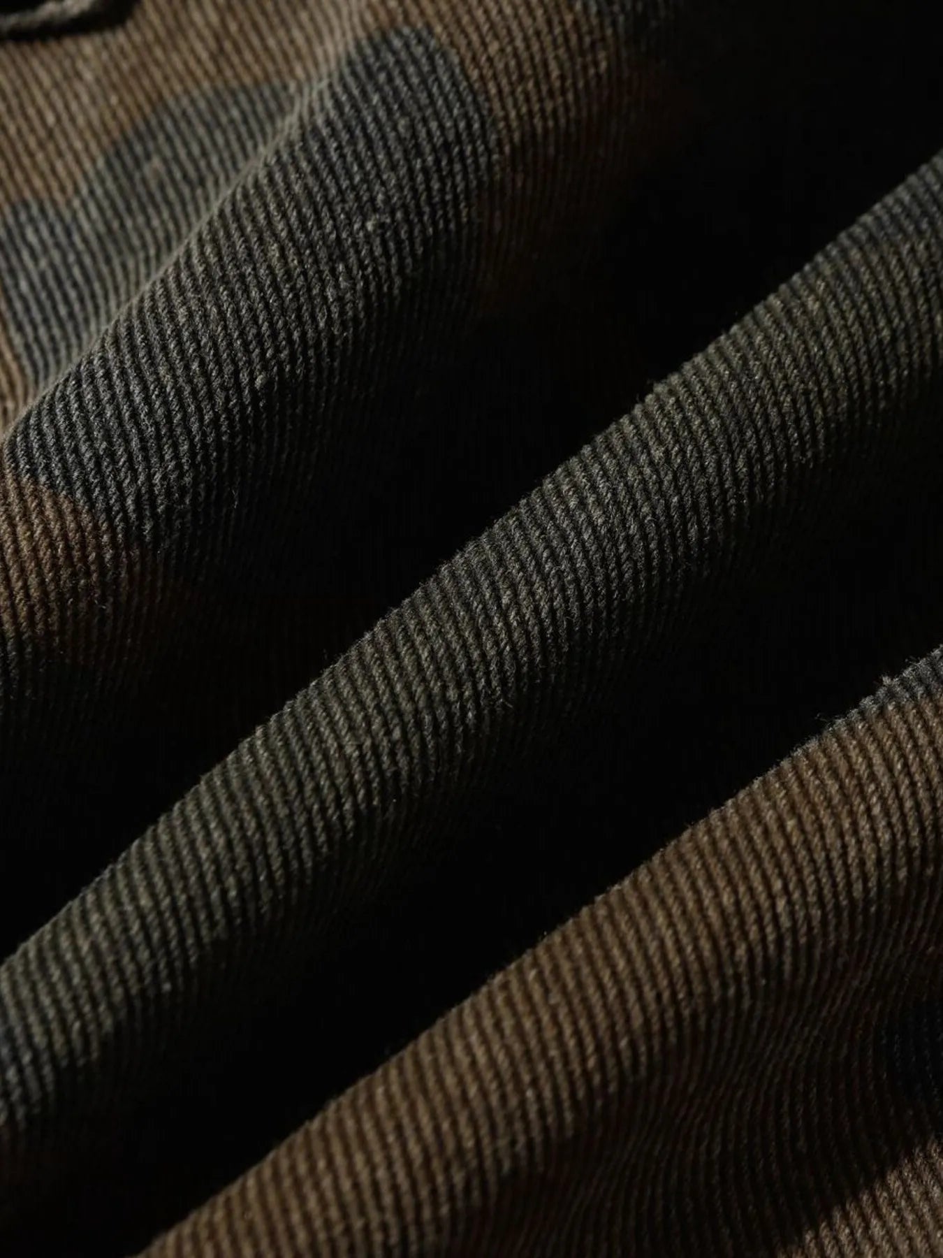 Men's Vintage Camo Cargo Wide Leg Jeans