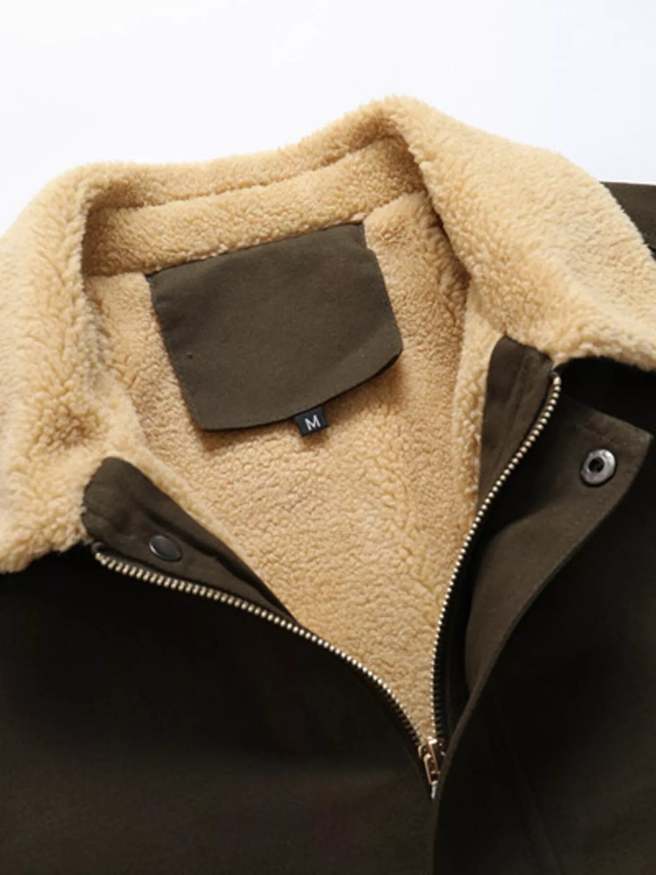 Men's Warm Sherpa Lined Jacket