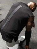 Men's Plus Size Round Neck Tank