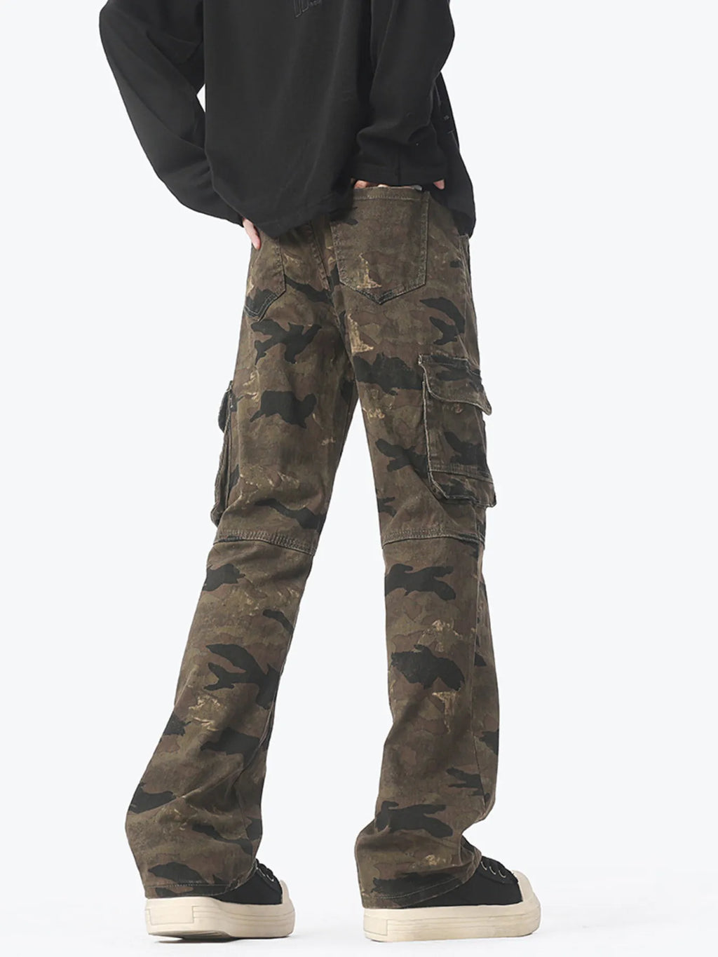 Men's Camouflage Cargo Jeans