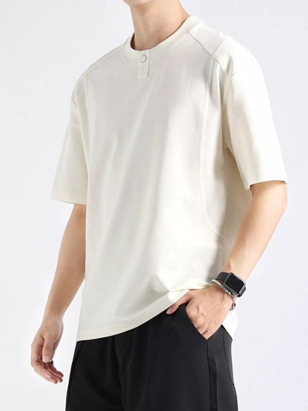Men's Plus Size Casual Short Sleeve T-Shirt