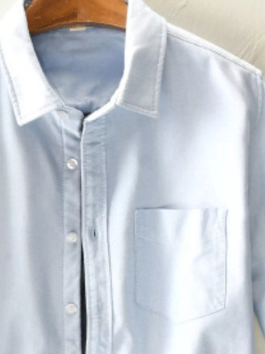 Men's Plus Size Casual Fleece Lined Button Up Shirt