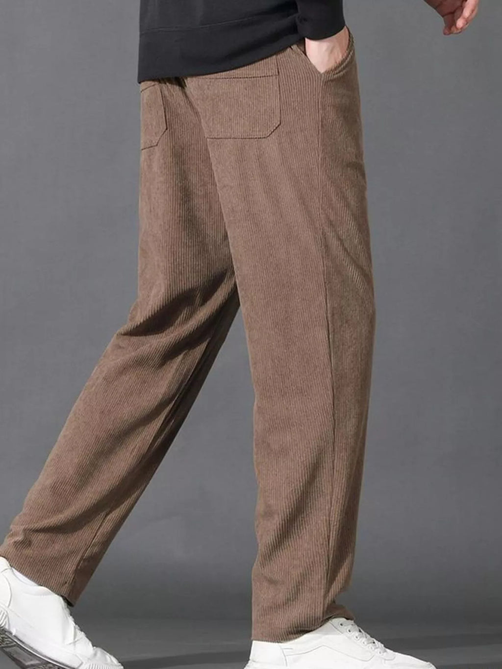 Men's Plus Size Drawstring Loose Fit Pants
