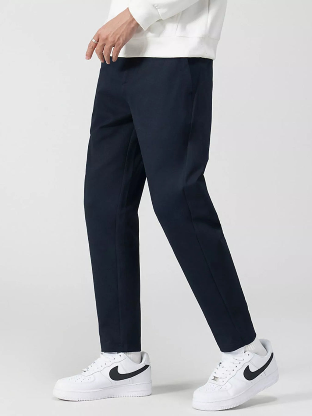 Men's Plus Size Slim-Fit Stretch Pants