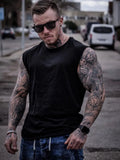 Men's Plus Size Round Neck Tank