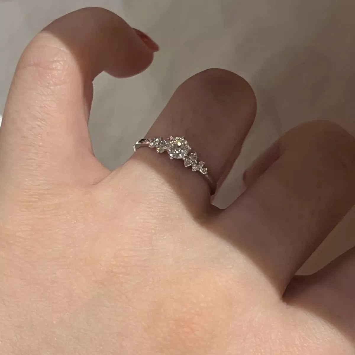 2 Carat Moissanite 925 Sterling Silver Ring