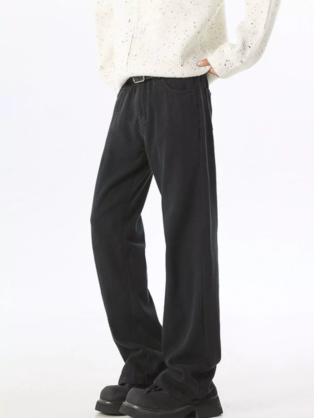 Men's Wide Leg Jeans