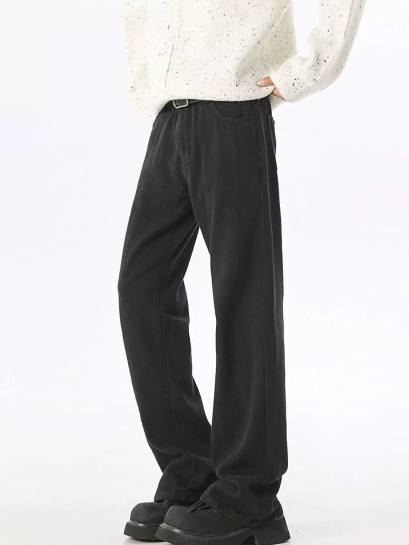 Men's Wide Leg Jeans