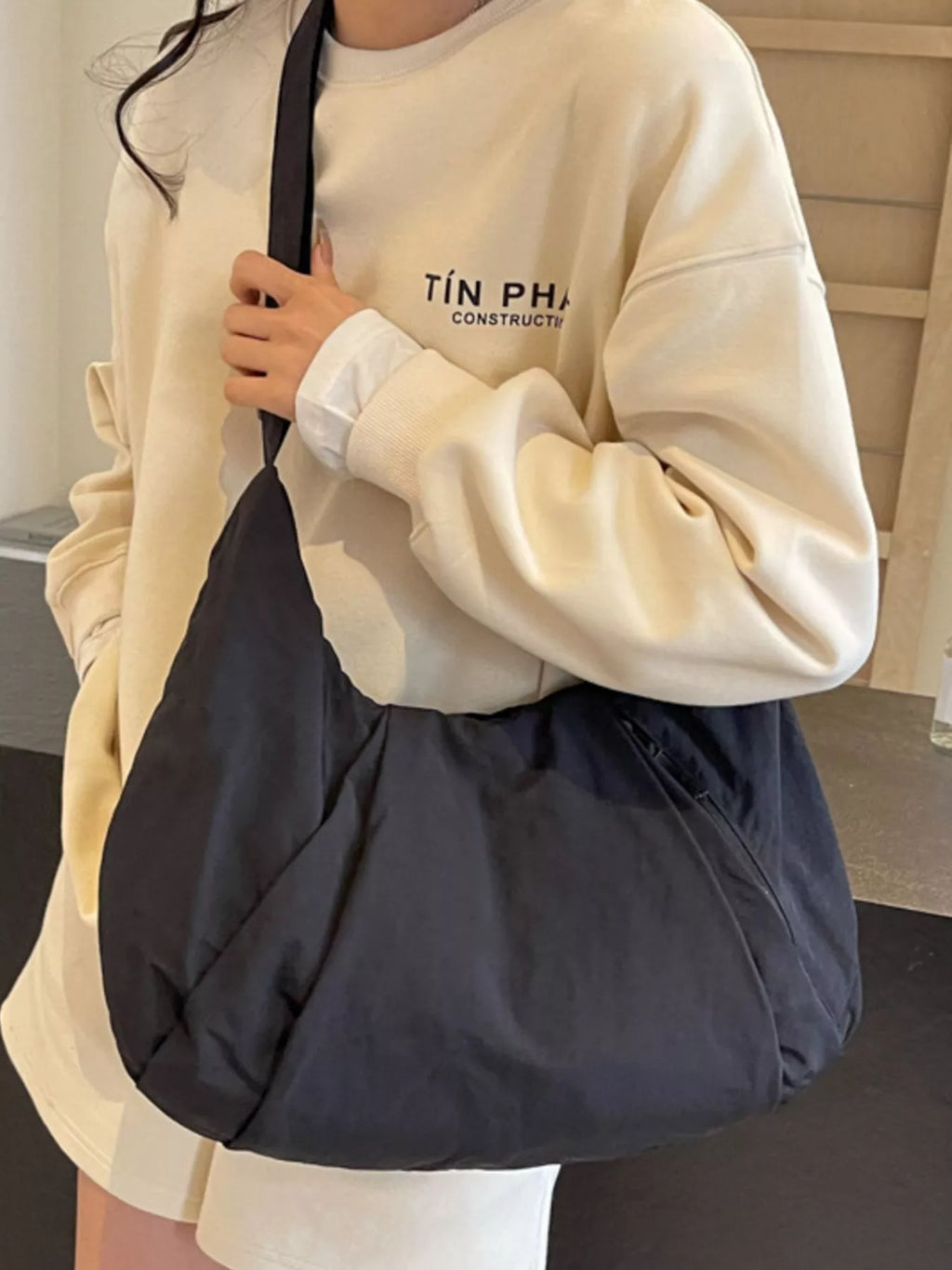 Casual Lightweight Nylon Crossbody Bag