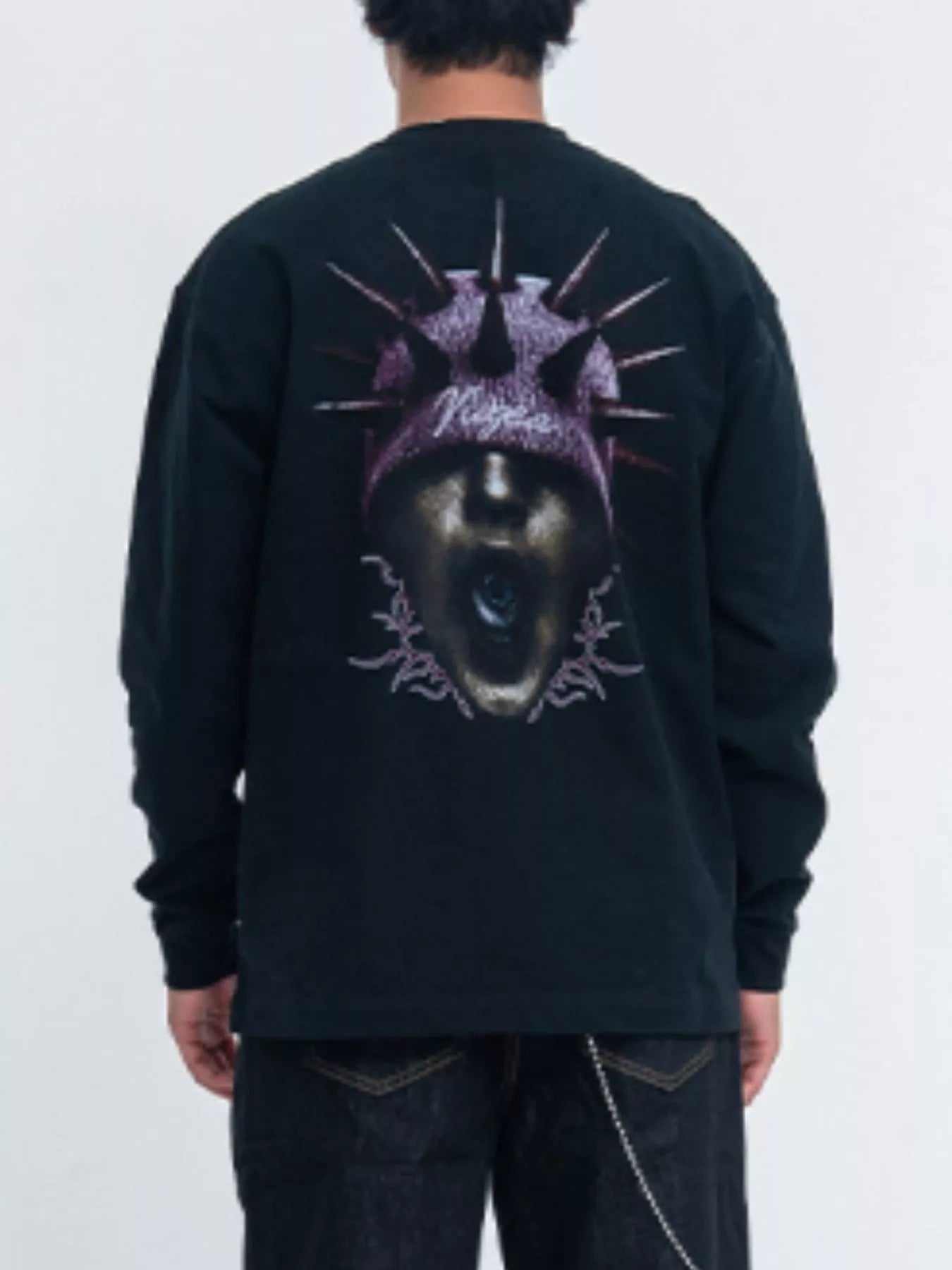 Men's Graphic Long Sleeve T-Shirt