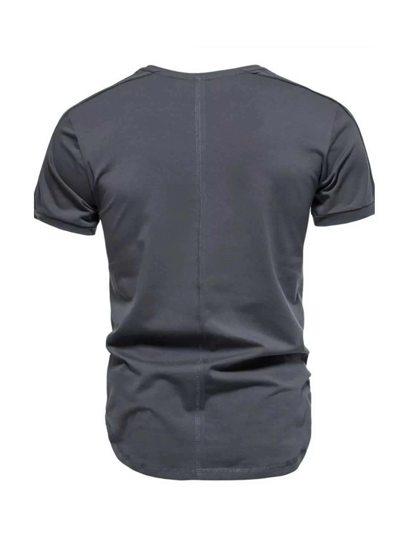 Men's Plus Size Round Neck Tactical Style T-Shirt