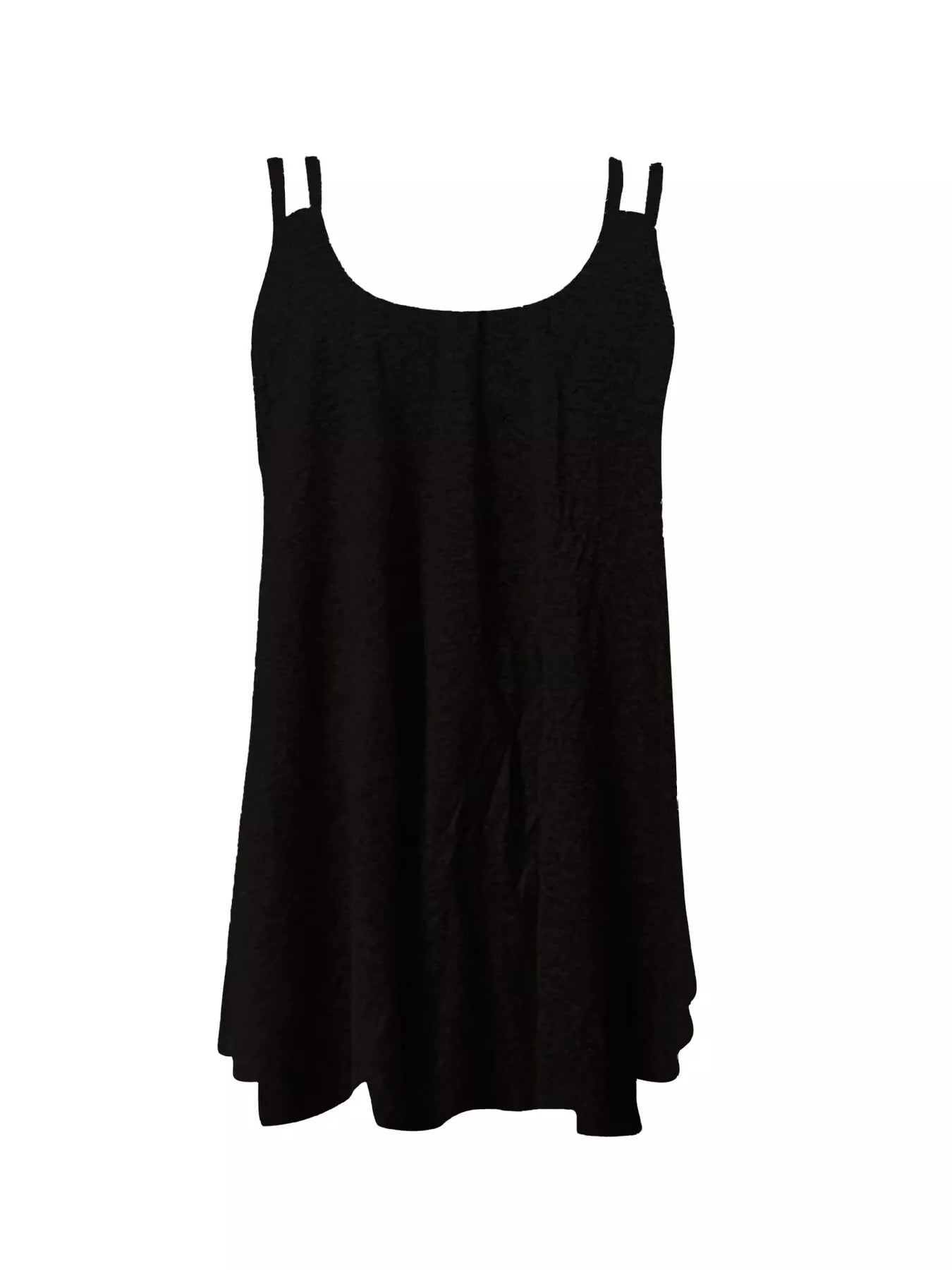 Paisley Print Round Neck Tank