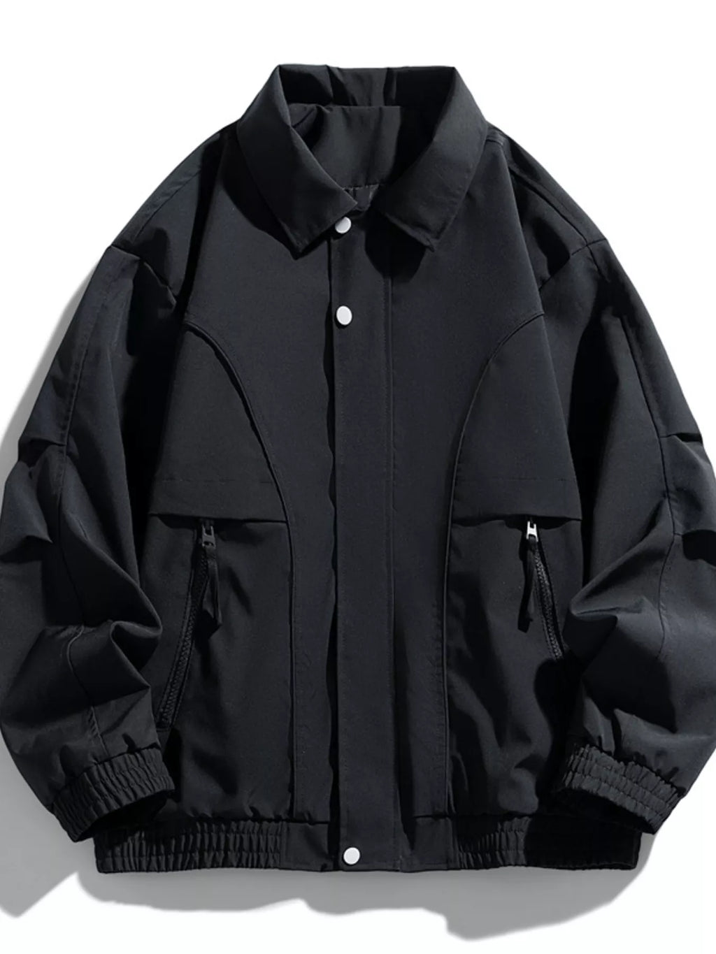 Men's Plus Size Casual Lightweight Long Sleeve Jacket