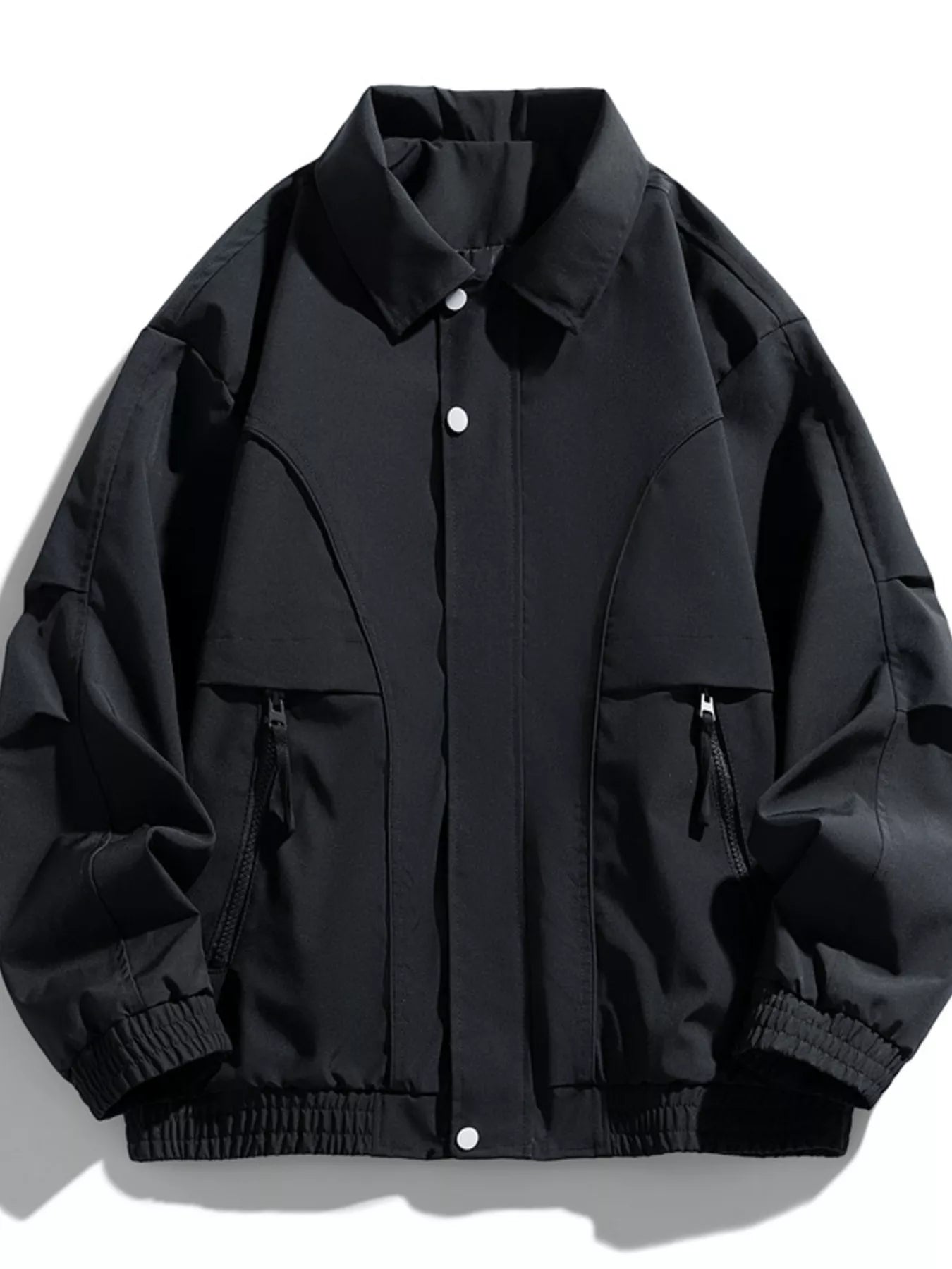 Men's Plus Size Casual Lightweight Long Sleeve Jacket