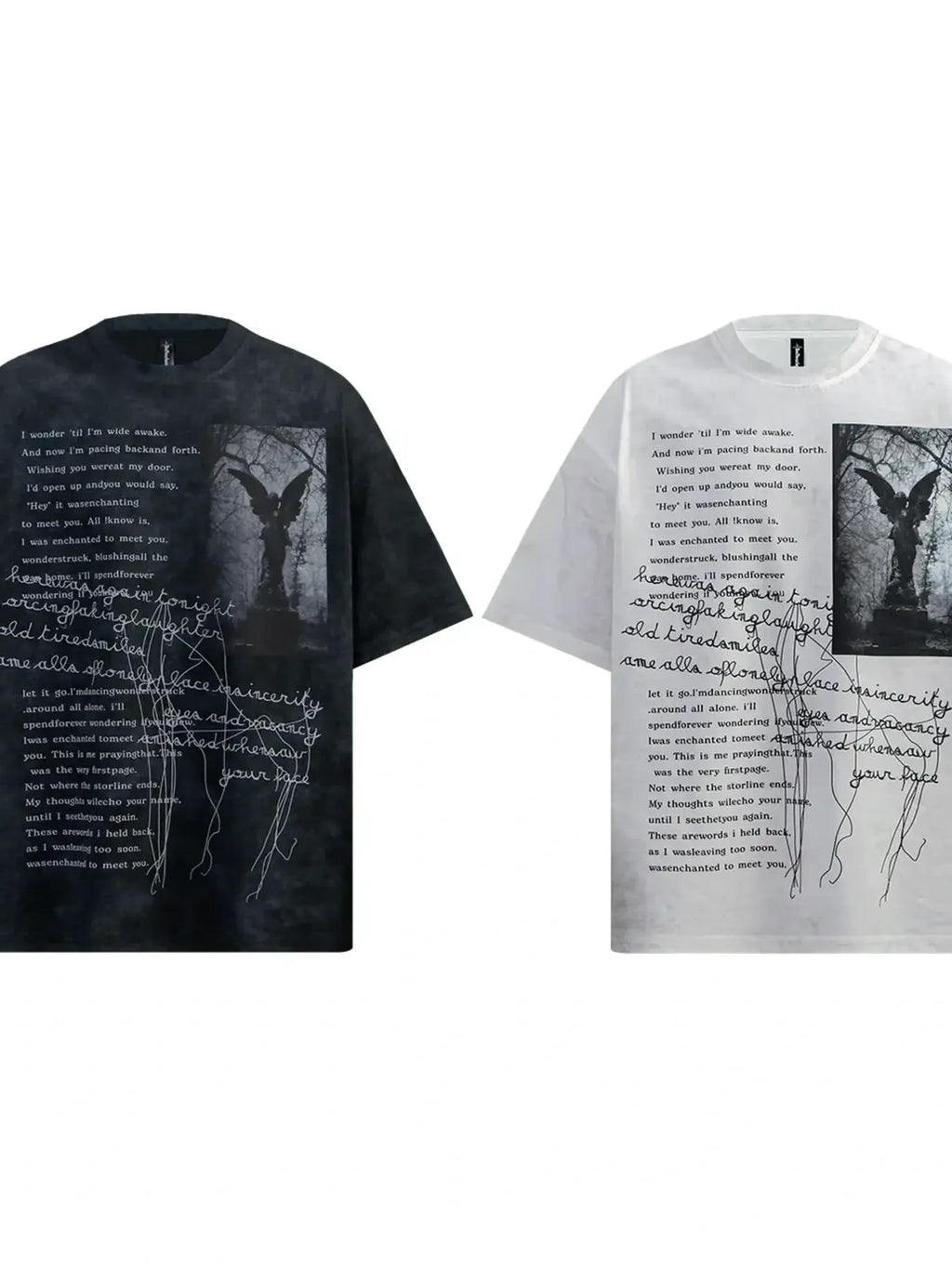 Men's Round Neck Short Sleeve Oversized T-Shirt