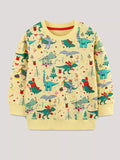 Children‘s Dinosaur Print Long Sleeve Sweatshirt