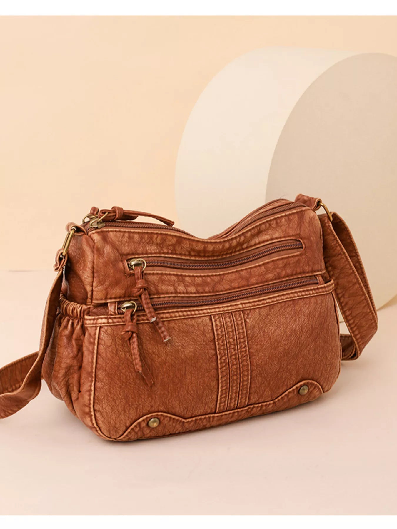 Multi-Pocket Crossbody Bag