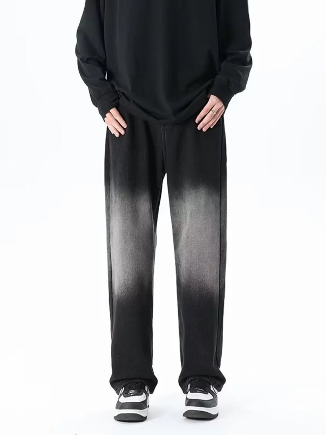 Men's Full Size Loose Fit Jeans Plus Size
