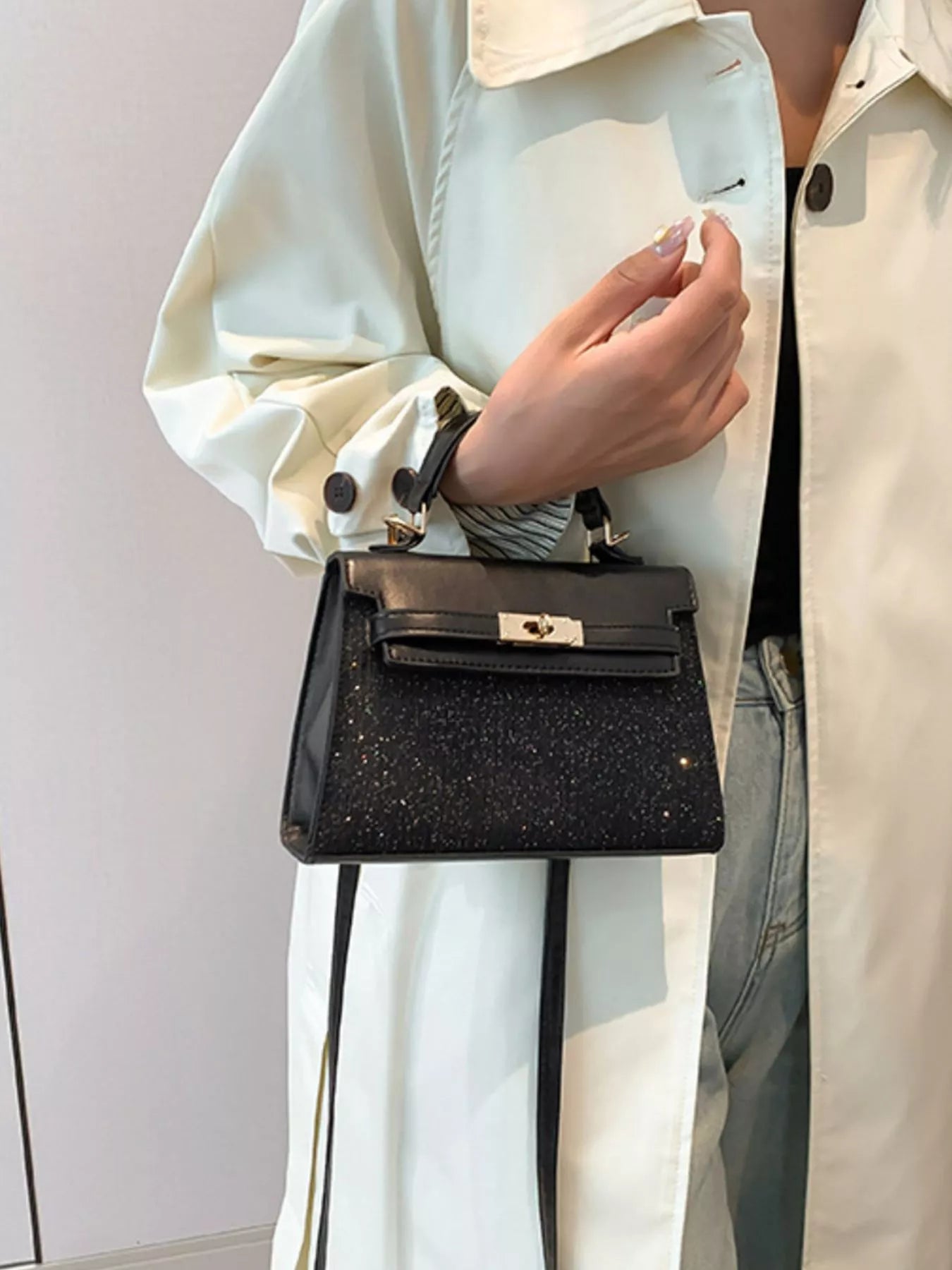 Adjustable Strap Mini Crossbody Bag